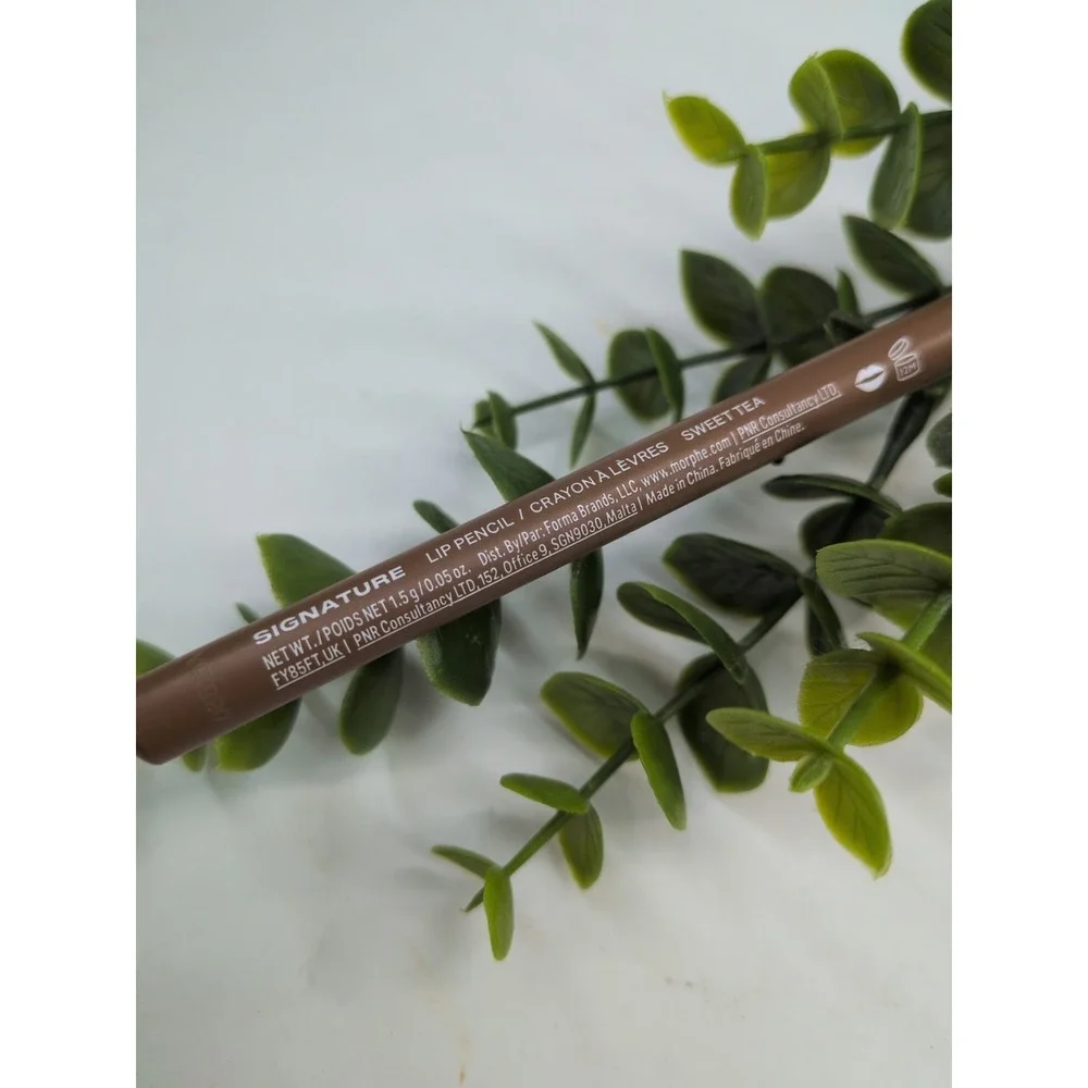 NEW RARE-SWEET TEA🥰MORPHE Signature Color Pencil Lip Liner Eyeliner Full Size